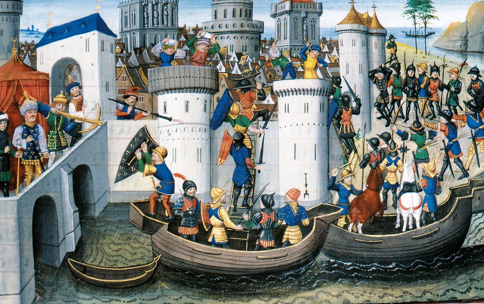 2-άλωση-Κωνσταντινούπολης-1204-Πολιορκία-Νεγροπόντε-Χαλκίδα-Βυζάντιο-Ενετοκρατία