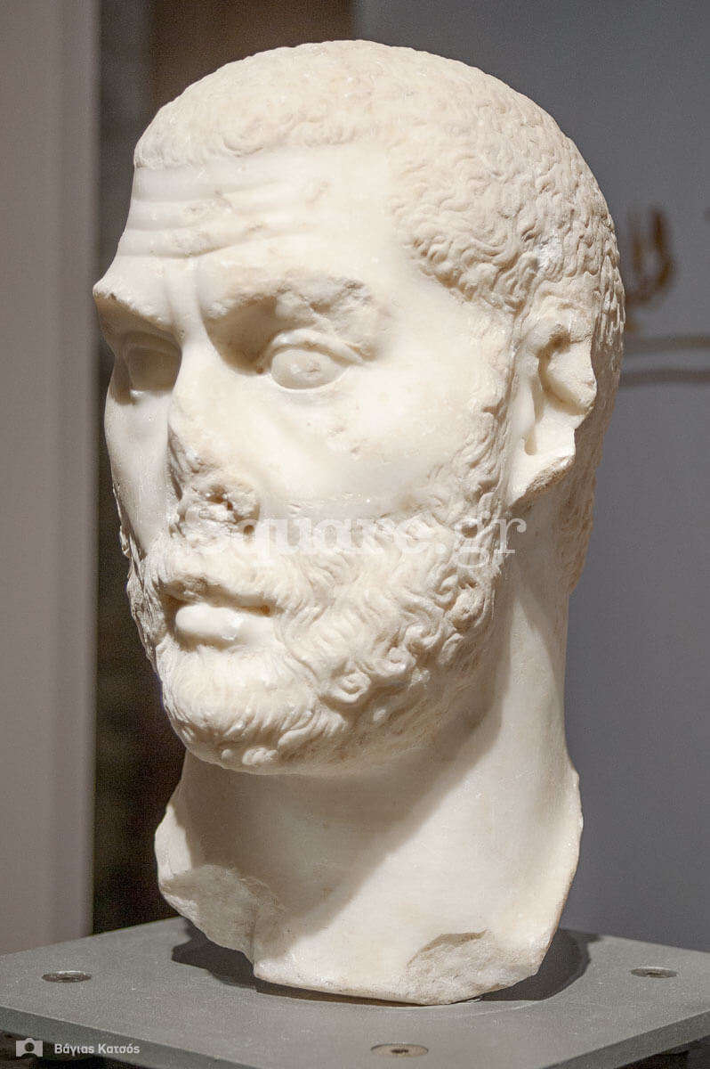 6-Ένας-επισκέπτης-της-Αιδηψού-πιθανότατα-Ρωμαίος-Πορτραίτο-του-230-250